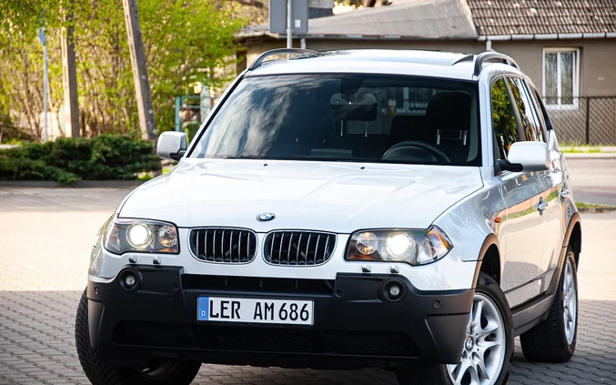 BMW X3 cena 26900 przebieg: 230000, rok produkcji 2005 z Wejherowo małe 781
